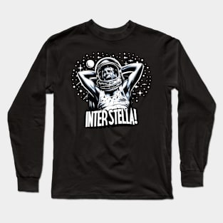 Funny movie parody - Interstella! - A Shirt Named Desire Long Sleeve T-Shirt